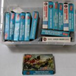 15 various boxed Airfix 00 and H0 scale plastic military and civilian figure soldiers and action