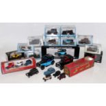 One tray containing a quantity of various Austin Seven and Austin related diecast vehicles and