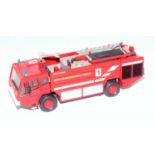 A Smith Auto Models white metal and resin factory built? Unipower four wheeled airport crash tender,