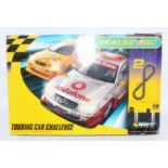 A collection of Scalextric Sport box sets, accessories, and boxed cars, mixed examples to include