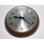 A c1966 clock by F W Elliot of Croydon no. 21B/2119 EIIR, circumference 17 ", ex public building