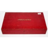 Meccano No. 1 storage box circa 1930s (VG)