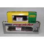 Arnold Rapido ref. 0221 N gauge DB black 4-6-2 engine and tender (G) box end play torn (BD),