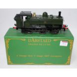 Darstaed 0-6-0 GWR shirt button green pannier tank engine No. 7741, with instructions (M-BM)