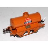 Hornby 1931-3 orange Pratts "High Test" petrol tank wagon (G-VG)