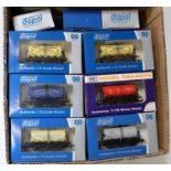 Further selection of 30 Dapol six wheel tank wagons, selection of names, some items factory