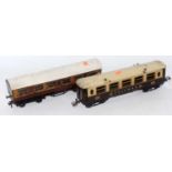 Hornby no. 2 Pullman car corrosion spots to roof and would benefit from cleaning (F-G) sold with a