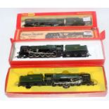 Hornby 2 x R861 "Evening Star" engines and tenders (G-BG), R259 NS "Oliver Cromwell" engine and