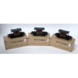 3 ACE Trains Ref. G4 lighted brake vans (M-BM)