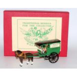 A Trophy Miniatures of Wales model No. VV6 Victorian Vehicles horsedrawn sadlers and harness