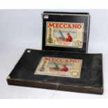 Two Meccano outfits: No.3 1919/20 complete with manual (G-BG), and No. 5 circa 1918/19 contains