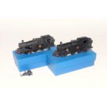 Two kit built 0-6-2 tank locos, black BR Taff Vale no. 211 and possibly GW 390, well made, pony