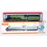 A Hornby R 2965 Limited Edition 519/1100 Class A4 engine and tender "Silver Link" in silver grey