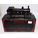 Darstaed 0-6-0 LMS black 'Jinty' tank engine No. 7442, with instructions (M-BM)