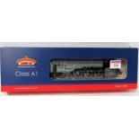 Bachmann 32-550K A1 Steam Trust Tornado engine and tender, finished in works grey with trust web
