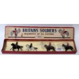 A Britains set No. 201 General Staff Officers comprising of Field Marshall General and two ABCs