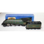 A Hornby Dublo EDL 11 "Silver King" locomotive (G-BG) sold with a "Golden Fleece" tender, which