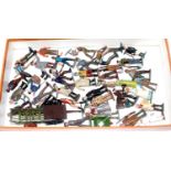 One tray containing a quantity of various Britains, HM of Great Britain, and other vintage and