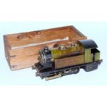 Bowman live steam small green LNER 0-4-0 tank engine no. 300 has been extensively steamed in