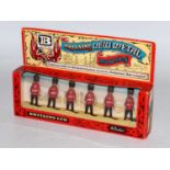 A Britains No. 7225 Scotsguard figure set housed in the original window box with header card,