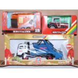 A Britains Farm Models and commercial vehicle diecast and plastic group to include No. 9529 Massey