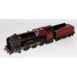 Bassett Lowke live steam maroon LMS 4-6-0 Super enterprise no. 5794 has been extensively steamed (F)