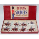 A Britains set No. 2018 The Guard Hussar Regiment of the Danish Army in Review Order comprising of