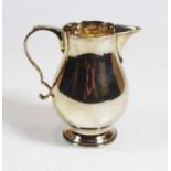 A 20th century silver sparrowbeak cream jug, London 1968, 5.9ozCondition report: Condition is