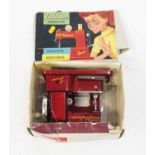 A Vulcan Senior child's sewing machine, boxed