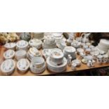 A Royal Worcester Evesham pattern part tea and dinner service, together with various other dinner