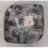 One tray of mixed lead and hollowcast military lead figures