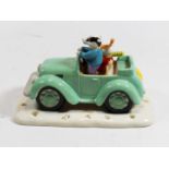 A Royal Doulton figure 'Rupert, Bill & the Mysterious Car', h.11cm, with certificateCondition