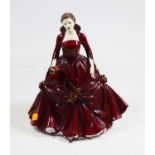 A Royal Doulton porcelain figure 'A Christmas Wish', height 23cmCondition report: No damage or
