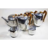 A Piquetware six piece tea service