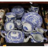 A collection of Spode Italian pattern teawaresCondition report: Teapot – intact, generally good