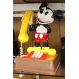 A Mickey Mouse BT issue telephone