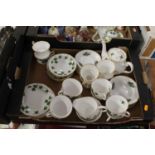 A Ridgway Colclough pattern part tea service, together with another part tea service