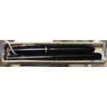 A Parker fountain pen with 14ct nib and Mabie Todd Co fountain pen (2)