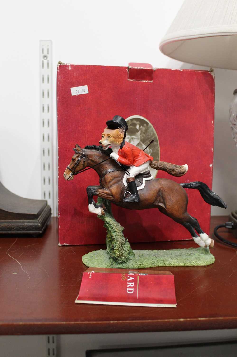 A Border Fine Arts figure group 'Tally Ho Sir Rupert', A2979, boxed with certificateCondition - Image 4 of 4