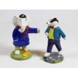 A Beswick figure 'Bill Badger & Edward Trunk', boxed with certificates