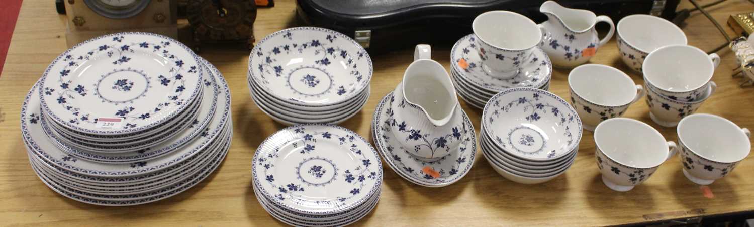 A Royal Doulton part tea and dinner service, in the York Town pattern, TC1013Condition report: