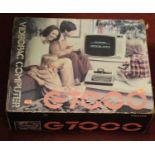 A 1980s boxed Phillips G7000 Videopac Computer