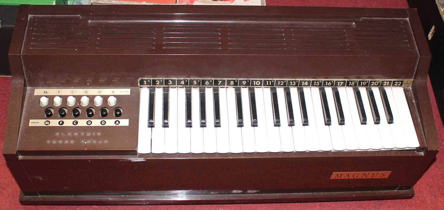 A Magnus electric chord organ