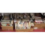 Four boxes of miscellaneous mainly hardback books, to include The Hamlyn Pictorial History of the