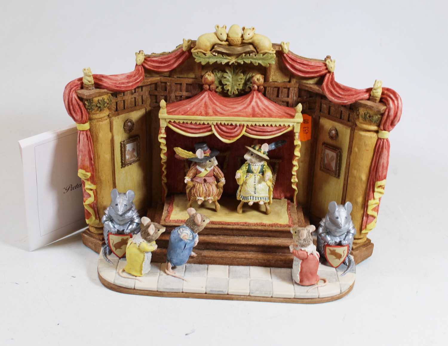 A Border Fine Arts Brambly Hedge 'Pretenders to the Throne tableau', unboxed, with certificate, 21cm