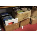 Four boxes of miscellaneous books, mainly being Natural History examples