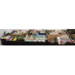Six boxes of various hardback books to include; Millers Guides, Antiques reference books, and
