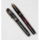 A Conway Stuart 58 fountain pen, having Conway Stuart Dura nib; together with one other fountain pen