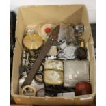 A collection of miscellaneous items to include Lancashire Constabulary police helmet plate, pocket