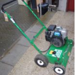 A Bannerman Kleen-Green petrol driven thatch remover with Honda engine